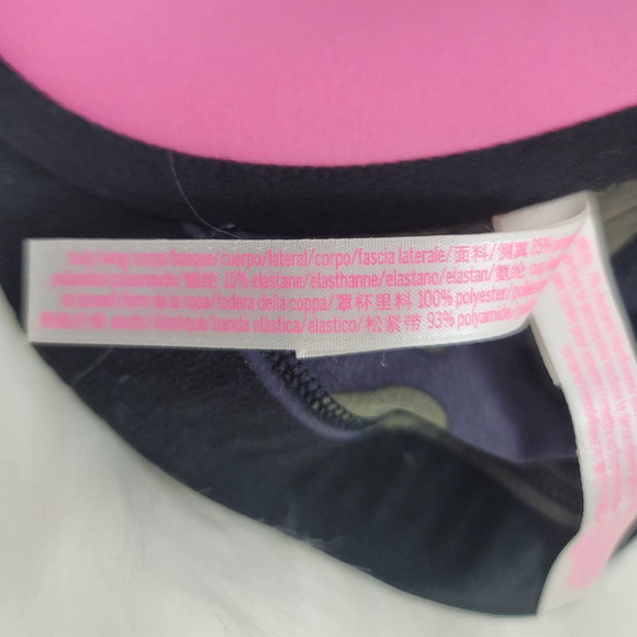 Victoria Secret Pink Black/Green Camo Wear Everywhere Push Up 34D - Picture 6 of 6